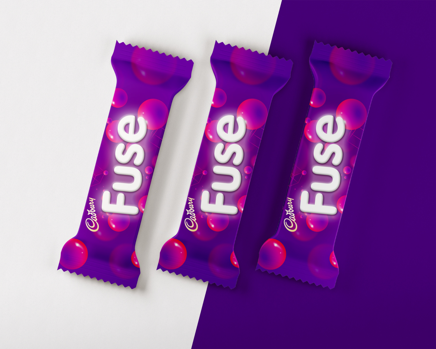 Cadbury Fuse package redesigned Weekly Warmups by manisha pundir on