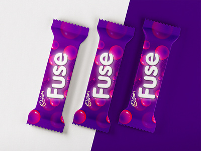 Cadbury Fuse package redesigned | Weekly Warm-ups artwork branding cadbury chocolate packaging graphic design illustration package design product design weekly warm up