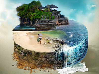 Unique Occasions. Exquisite Locations. bali fitness lifestyle photo manipulation travel travel agency travel campaign