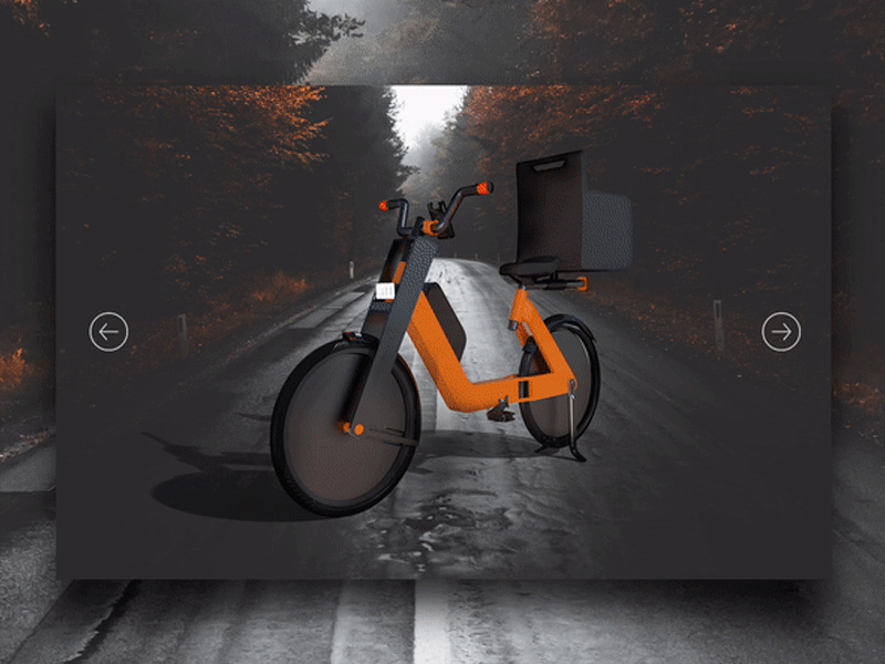 E-very ( Electric deliVERY vehicle concept ) bike branding climate change delivery service electric electronic environment gif gif animation green green planet motorcycle save planet transport travel