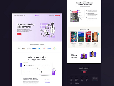 Website Styles product page saas styleboard web illustration