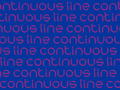 Endless — Geometric Typeface design geometry graphic design typography