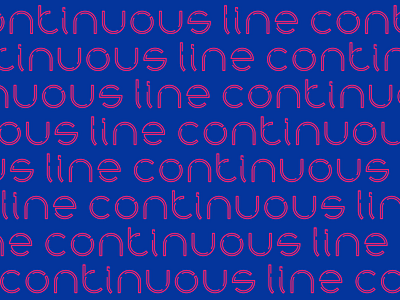 Endless — Geometric Typeface