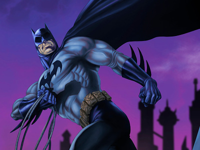 Batman Concept batman color comic concept dc draw illustration marvel