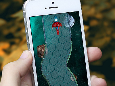 Space Game Running android bitcube game gameart iphone running. spaceship space tunnel
