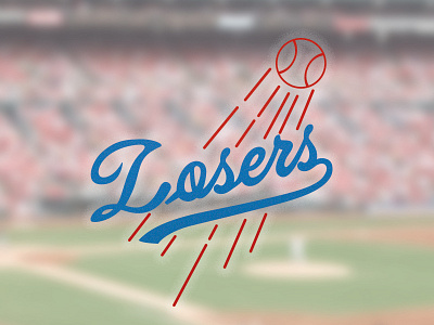 Opening Day baseball typography