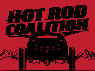 Quick Change hot rod hot rod coalition marser designs salt flats speed street rod vector