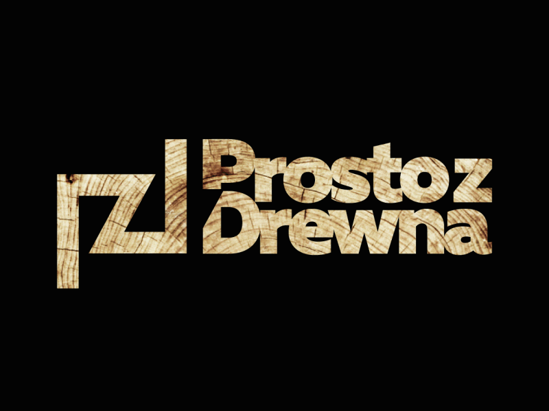 prostozdrewna.pl animation gif logo simple wood