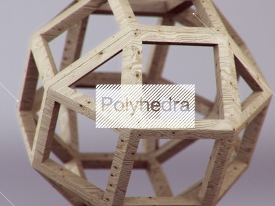 Polyhedra 3d max geometric photoshop wood