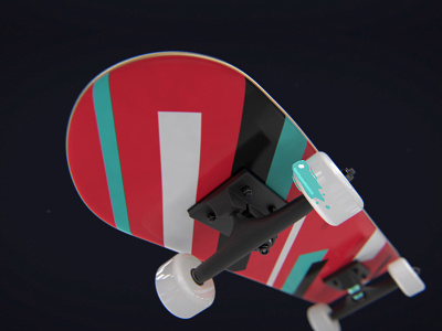 SK8 2d 3d animation cell drawn hand sk8 skate skateboard