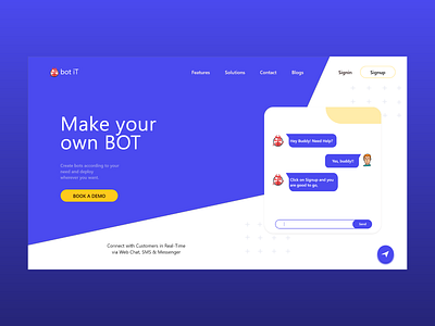 bot iT app ui ux web