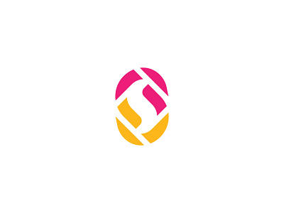 Letter S Logo business clean color company design fresh letter s logo logos modern pink shape simple startup unique yellow