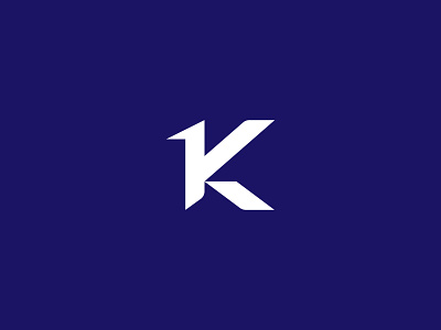 Letter YK Logo brand branding business clean company corporate design icon letter yk logo logos modern purple simple startup white