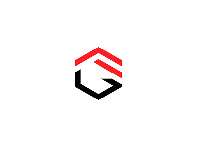 FG Hexagon Logo business company hexagon letter logo logos modern simple