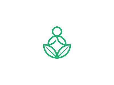 Nature Yoga Logo business logo logos modern simple