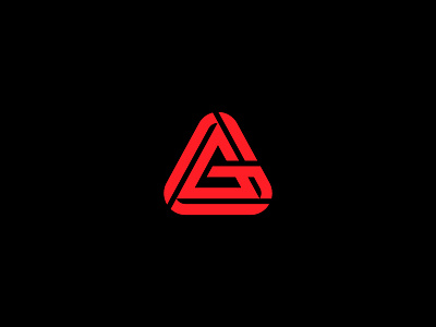 Letter G Triangle Logo business logo logos modern simple