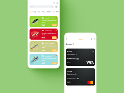 Sneaker app store design app card ecommerce ios payment sneaker ui ux
