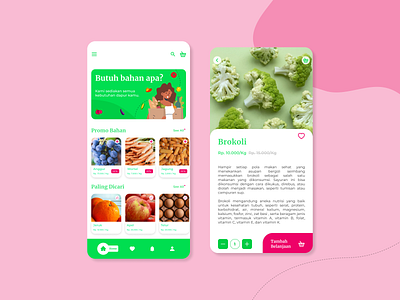 Online Ingredients Store App Concept app app design design ingredients mobile app mobile app design mobile ui online store ui ux