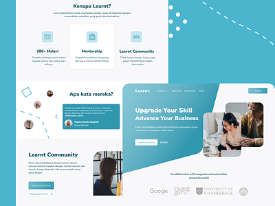 Business Course - Landing Page business business landing page enterprise free course landing page landing page design online course ux web design