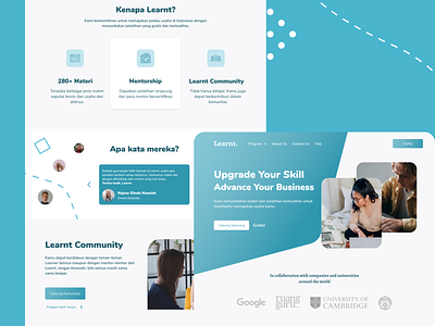 Business Course - Landing Page
