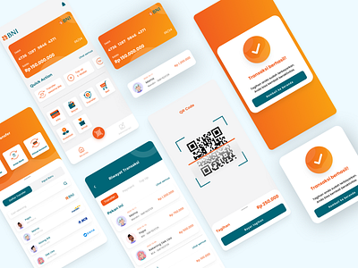 BNI Mobile Banking Redesign Concept banking bni concept mobile mobile banking redesign ui ux