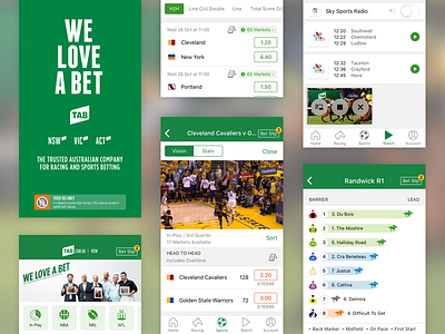 Tab 9.3 Release horse racing ios ios10 nba racing speedmaps sports ui ux