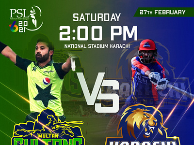 PSL 6 Pakistan Super League Match 09