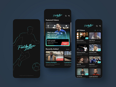 Footballers Lives - UI app bet betting clean design clean ui dark theme fifa football football app game interface live football live score live update prediction ridoy rock score soccer sport sports app