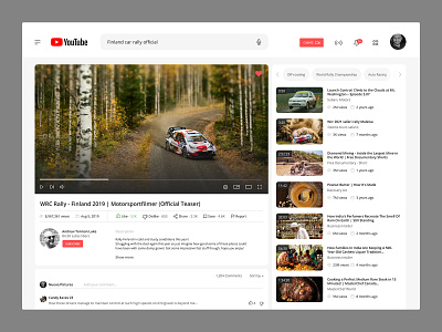 YouTube - Redesign