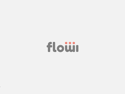 Flowi brand branding identity logo
