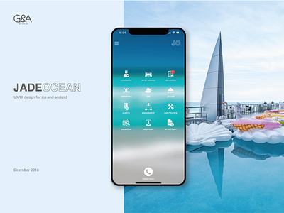 UXUI Jade Ocean app app design application ui ui design uidesign user interface ux ux design uxdesign uxui
