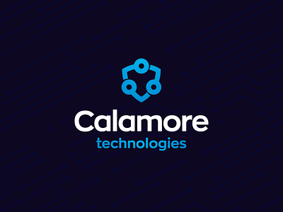 Calamore technologies circuit circuit board cyber cybersecurity logo security