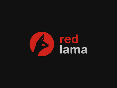 red lama advertising agency branding logo logotype