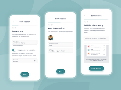 Bank app - Onboarding