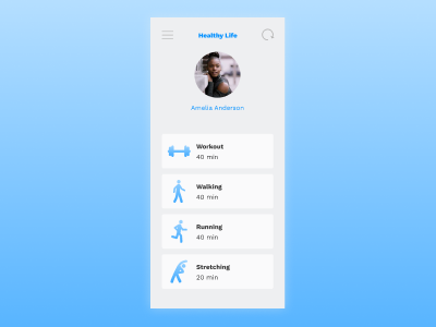 Daily UI | Challenge #41 | Workout Tracker 41 daily dailyui ui workout workout tracker