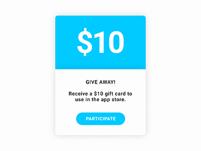 Daily UI | Challenge #97 | Giveaway