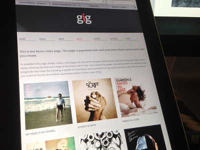 Gig1 crowdfunding music themeforest wordpress