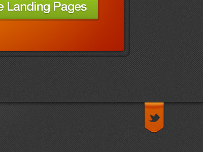 Custom 2 landing page ribbon twitter