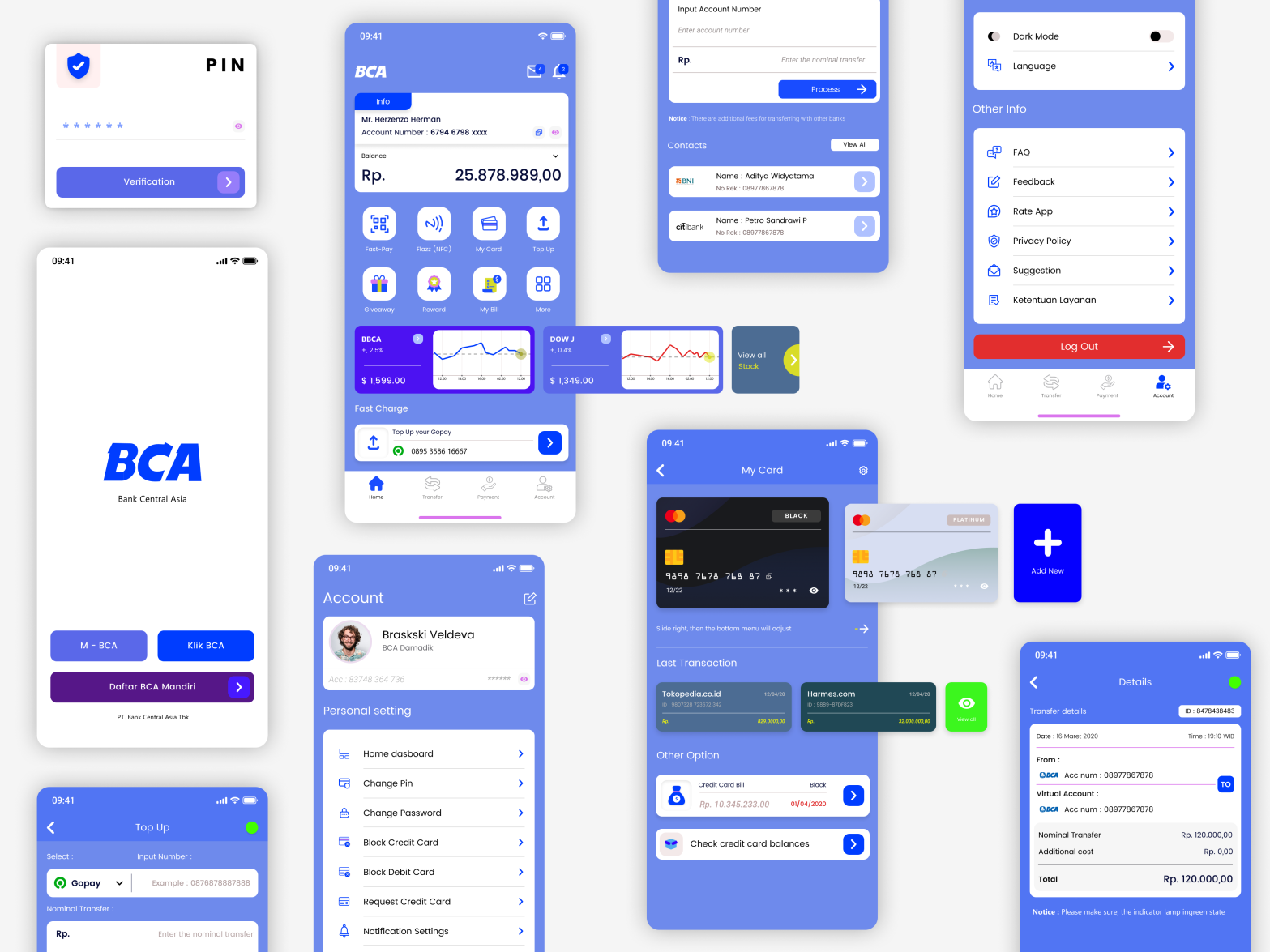 Bank App | UI UX | BCA Exploration By Uihermann On Dribbble