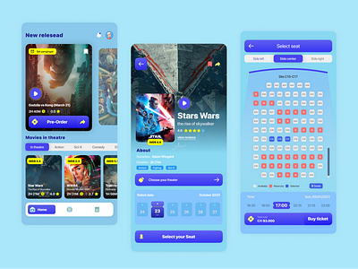 Movie App Design | GeTicket