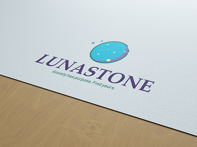 Logo Lunastone design design logo icon illustration logo logodesign logos mockup mockup design