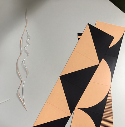 Process on Fukuda Cube packaging design paper art