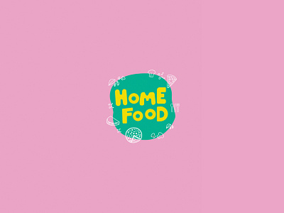 Home Food Logo design illustration logo