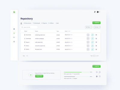 Dashboard - repository