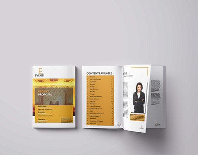 BUSINESS PROPOSAL booklet design branding business proposal corporate branding flyer graphicsdesign graphicsdesigner management templatedesign