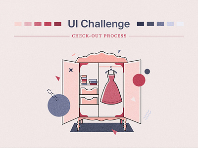 Illustration for App color palette graphic design typogaphy ui challenge ui design ux process