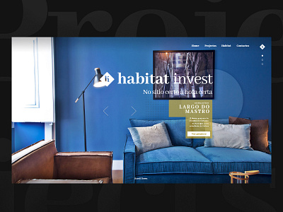 Habitat design.realestate. digital ui.