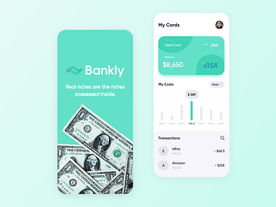 Banking App app app design application clean design ecommerce finance app interactive design interface design ios iphone minimal mobile screen ui uidesign user experience user interface ux uxdesign