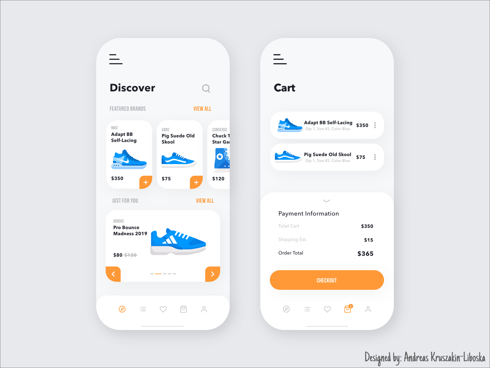 Sneaker App - Part 2 By Andreas Kruszakin-Liboska On Dribbble