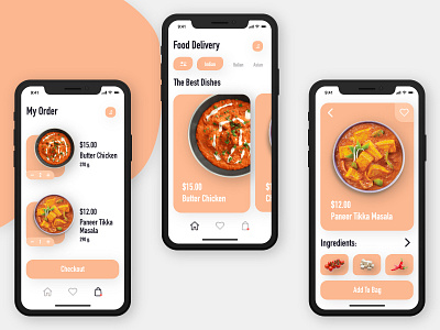 Food Delivery - Summary app app design application clean ecommerce food food delivery app interaction design interface design ios iphone minimal mobile screen ui uidesign user experience user inteface ux uxdesign